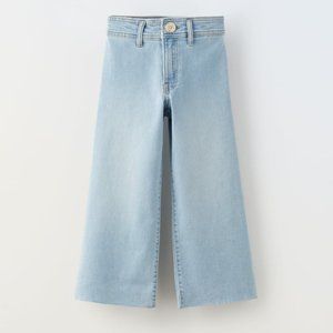 Zara Girls Light Wash Jeans